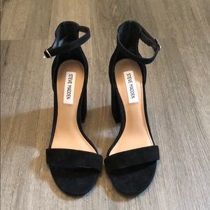 NEVER WORN black Steve Madden Carrson sandal